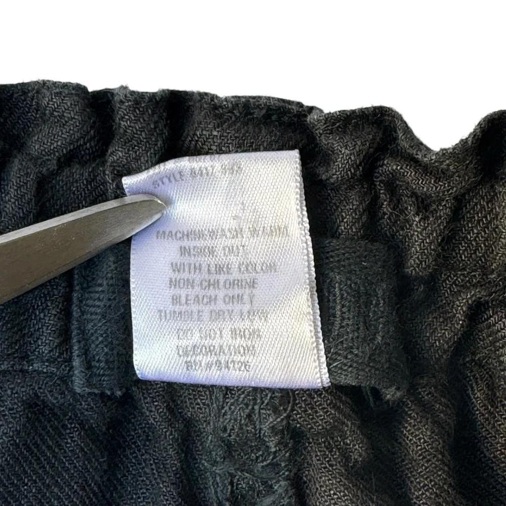 CP Shades Linen Black Pants SZ. S